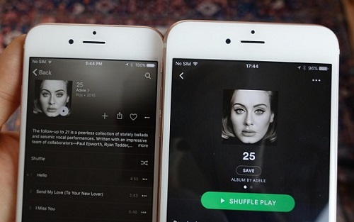 spotify 介面
