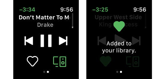 apple watch 將 spotify 音樂加入音樂庫