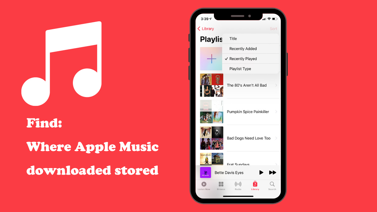 下載的 apple music 已存儲