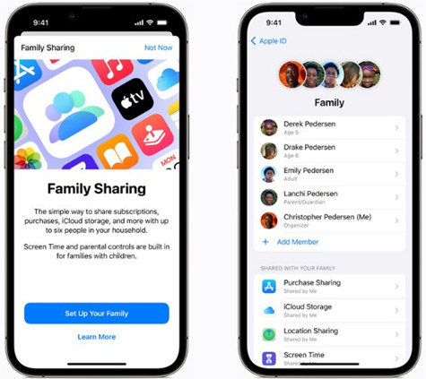 ios 家庭共享設定