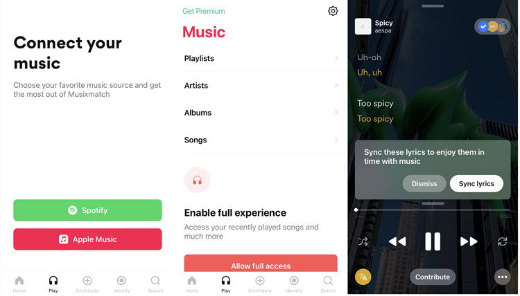 musixmatch apple music 歌詞