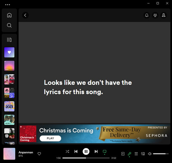 spotify 桌面免費歌詞