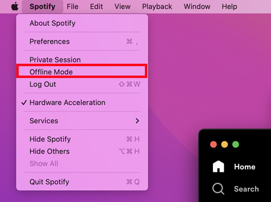 spotify mac 離線模式