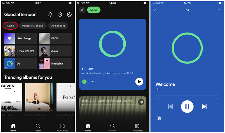spotify 行動人工智慧 dj