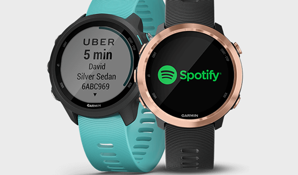garmin 手錶上的 spotify