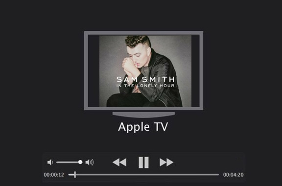 apple tv 上的 spotify