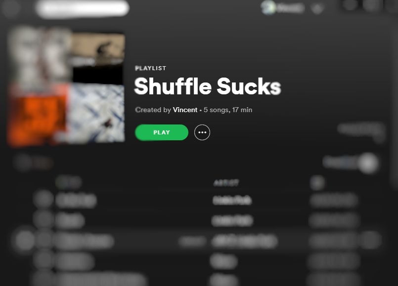 spotify 隨機播放太爛了
