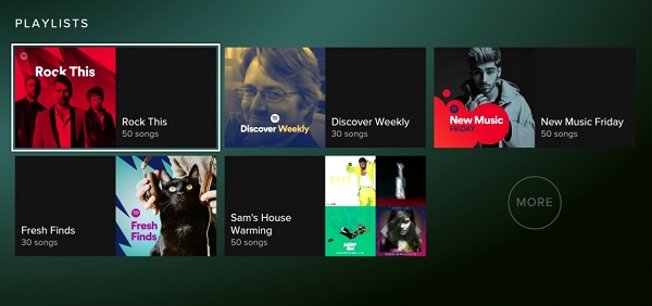 spotify 播放清單