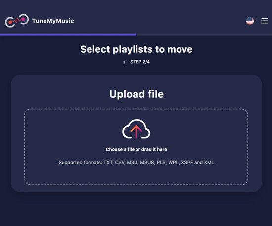 tunemymusic 上傳文件