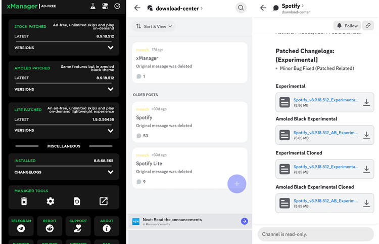xmanager 下載 spotify apk