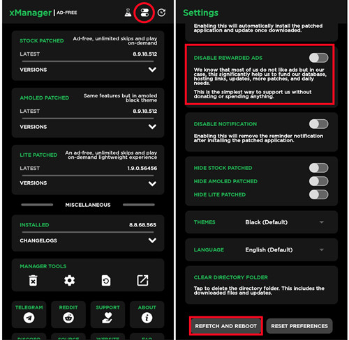 xmanager 刷新並重啟
